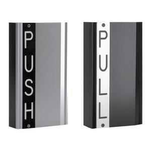 Securitron EL-TSH-CL Touch Sense Handle, Push-Pull