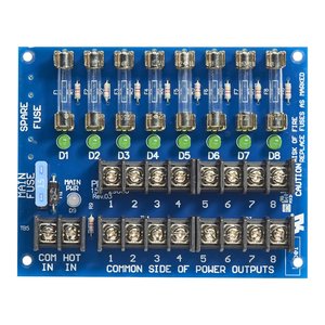 Securitron PDB-8F2 Power Distribution Board with (8) Glass Fuse