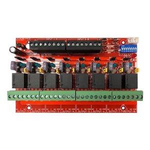 Securitron R8 Power Relay Module with Dual Buss, Fiberglass PCB