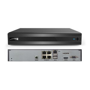 Speco N4NRV1TB 4-Channel NVR with 4 Built-In PoE Ports 1TB HDD