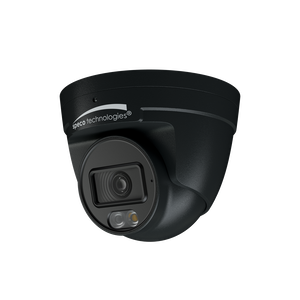 Speco O8KT1B 8MP Outdoor Turret IP Camera with Fixed Lens, Black