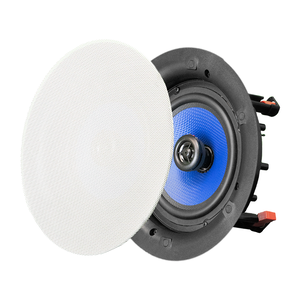 Speco SPG6MT 25/70V In-Ceiling Speaker with Magnetic Grille, 6.5"