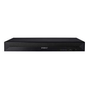Hanwha QRN-1630S-8TB Q Series 8MP 16-Channel Plug and Play PoE NVR, 128Mbps, 8TB HDD