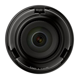 Hanwha SLA-5M3700D/VEX 5MP Fixed Lens Module for PNM-9000VD Series, 3.7mm, Black