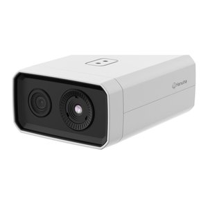 Hanwha TNM-C3620TDR Wisenet T Series Bi-Spectrum AI Radiometric Camera QVGA Thermal / 2MP Visible, 4mm Lens, WDR 150 dB