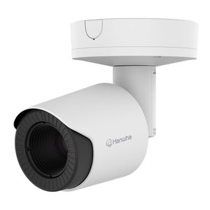 Hanwha TNO-C3062T QVGA AI Thermal Compact Bullet IP Camera, 35mm Fixed Focal Lens