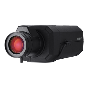 Hanwha XNB-9003/KEX Series 4K AI Box IP Camera, Lens Not Included, Black, TAA Compliant