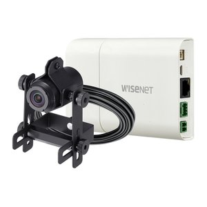 Hanwha XNB-H6240A X-Series 2MP Network ATM Camera Kit with 1.5m Cable, 2.4mm Fixed Lens, Ivory