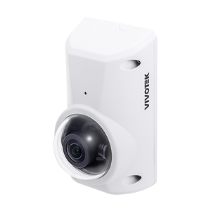 VIVOTEK CC9380-HV-V2 V Series 5MP AI Compact Panoramic IP Camera with Built-in Microphone, WDR, IP67, IK10, 1.47mm Lens