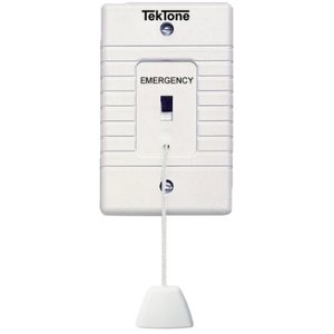 TekTone SF117/2C Tek-CARE Emergency Switch, Pole, No LED, Compatible with IL178