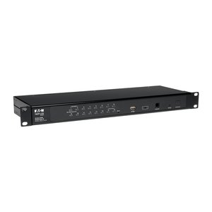 Eaton Tripp Lite B022-U16-IP NetDirector 16-Port 1U Rack-Mount IP KVM Switch, Black