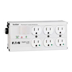 Eaton Tripp Lite ISOBAR6ULTRAHG Tripp Lite Series 6-Outlet Isobar Hospital Grade Surge Suppressor, 15' Cord