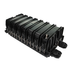 Eaton Tripp Lite N600H-0072-3 Fiber Splice Horizontal Enclosure, (3) Splicing Trays, 72-Fiber Capacity, IP68 Rated