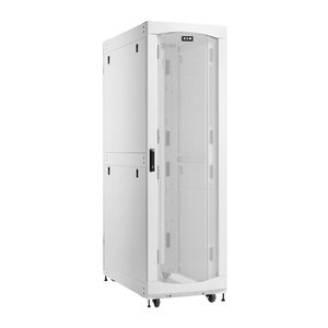 Eaton Tripp Lite SRH452446W SmartRack 45U Deep Standard-Width Heavy-Duty Rack Enclosure Cabinet for AI Servers, White