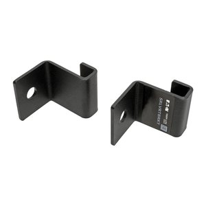 Eaton Tripp Lite SRLVRTBRKT Cable Runway Vertical Wall Brackets, Straight, Black