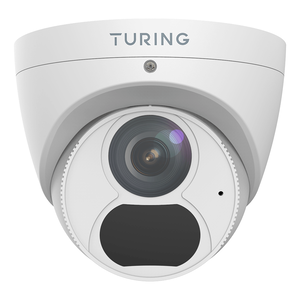 Turing Video TP-MED4M28 SMART Series TwilightVision 4MP IR Turret IP Camera, 2.8mm Lens, White