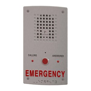 Talkaphone AOR-CSE-NM-1RO Area of Refuge Analog Call Station with Emergency Signage and One Relay Output