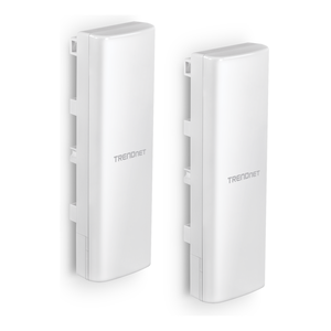 TRENDnet TEW-940APBO2K-CA 14 dBi WiFi 6 AX1200 Outdoor PoE Preconfigured Point-to-Point Bridge Kit