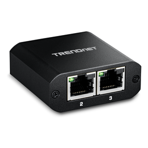TRENDnet TEG-102S 2-Port Gigabit Splitter with USB Type C Power