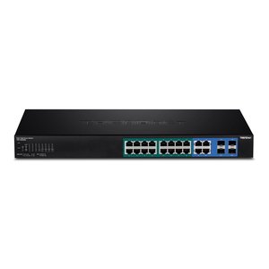 TRENDnet TPE-1620WS 20-Port Gigabit Web Smart PoE+ Switch, 40Gbps