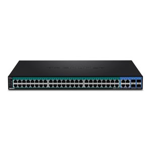TRENDnet TPE-5048WS 52-Port Gigabit Web Smart PoE+ Switch, 104Gbps
