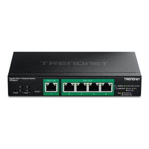 TRENDnet TPE-B541 5-Port Gigabit PoE++ Powered Managed Switch with PoE Passthrough