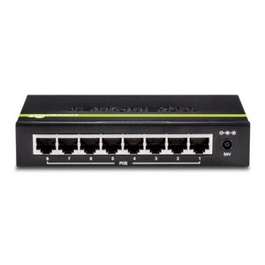 TRENDnet TPE-TG82G 8-Port Gigabit PoE Switch, 65W, 16Gbps