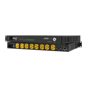 SurgeX SX-AEP-159 Axess Elite Plus 9 Outlet Rackmount, 1U RS, 12A Surge Eliminator, IP Connected