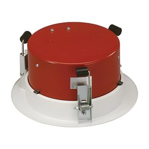 IQSIGHT LBC3081/02 Metal Fire Dome for LBC3086/41 Ceiling Loudspeaker, Flame Red RAL 3000