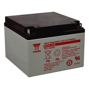 Yuasa NP24-12B 12V 24Ah Valve Regulated Rechargeable SLA Battery