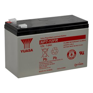 Yuasa NP712FR 12V, 7Ah Fire Retardant SLA Battery