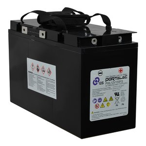 GS Yuasa PWL12V155FS High Temperature Super Long Life Battery with HT X Alloy, 12V, 155Ah/8h