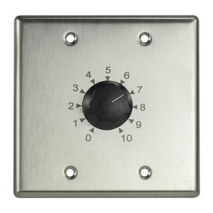 AtlasIED E408-250 PRCN Plate Mount 250W Attenuator 1.5dB