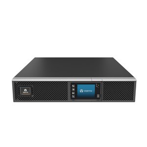Vertiv GXT5-3KL620RT2UXLN Liebert UPS, 3000VA/2700W, 208V, Online Double Conversion, 2U Rack/Tower with RDU120 Card, NEMA L6-20P Input, Extended Runtime Capability, Energy Star Certified