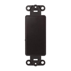 Wirepath DEC-STRAP-0-BR Decorative Strap, Blank, Brown