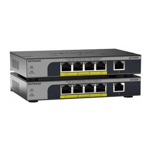 Netgear GS105PP-300NAS 5-Port Gigabit Unmanaged Switch with PoE+