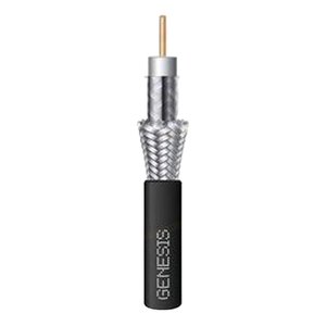 Genesis 50031103 RG6/U 18G 60 ALUM 1M Coaxial Cable, Box, Orange