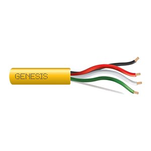 genesis 52515505 16/4 stranded riser speaker cable, 500' (152.4m) reelex pull box, green image of wg-52515502;genesis 52515505 16/4 stranded riser speaker cable, 500' (152.4m) reelex pull box, green image of wg-52515502