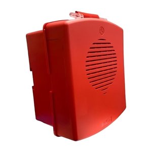 Eaton EL4XSPK-NR Eluxa Outdoor Series Speaker, 4X, IP66, Red