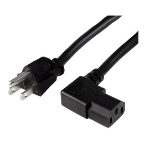 WattBox WB-PWR-C13L-1.5 C13 Power Cord, Left, 1.5'