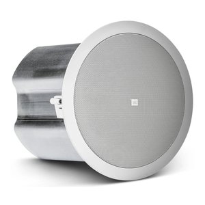 JBL Professional CONTROL-16CT-WH Control 16C/T Series 6.5" Coaxial Ceiling Loudspeaker, 70V/100V Transformer, Integrated Backcan, White