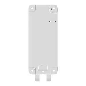 AJAX 89038.235.WH SmartBracket for KeyPad TouchScreen Jeweller Wireless Keypad with Touch IPS Display, Supports BLE and Encrypted Contactless, White