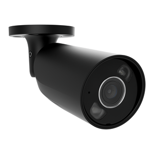 AJAX 79024.217.BL1 BulletCam 5MP Wired AI-Powered Security IP Camera, 110° Viewing Angle, 2.8mm Fixed Lens, Black