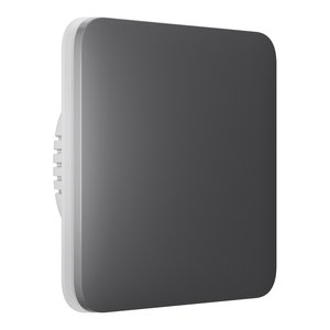 AJAX 101873.140.GR3 CenterButton (1-Gang) Central Touch Button for 1-Gang LightSwitch, Grey