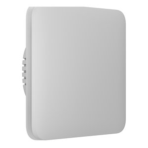 AJAX 101870.140.WH3 CenterButton (1-Gang) Central Touch Button for 1-Gang LightSwitch, White