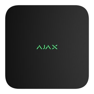 AJAX 160019.122.BL3 NVR for 8-Channel, 1 HDMI Output, Black