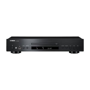Yamaha CD-S303BL Single CD Player, Black