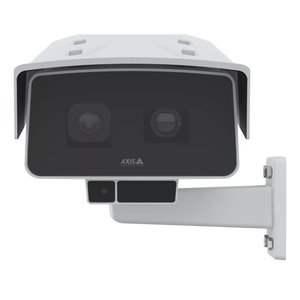 AXIS P1518-LE 8MP Box IP Camera with IR, Wide-Angle Sensor and Close-up View Sensor, 5.85mm Lens