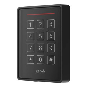 AXIS A4131-E RFID Access Reader with Keypad, Single-Gang Mount