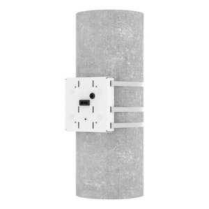 AXIS T94N01G Outdoor Pole Mount for Positioning Cameras and Units, 4-16", IK10, White